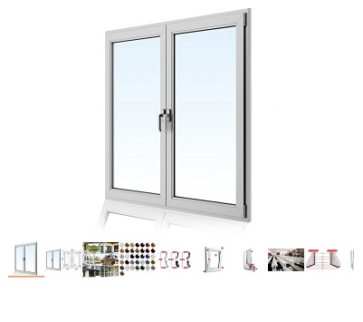 Kunststofffenster / PVC-Fenster 1165 x 1135 mm für 212,35 Euro Erfahrungen
