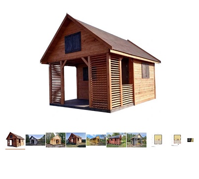 Holz-Gartenhaus mit Dachboden 5 x 4 m für 5.103,78 Euro Erfahrungen