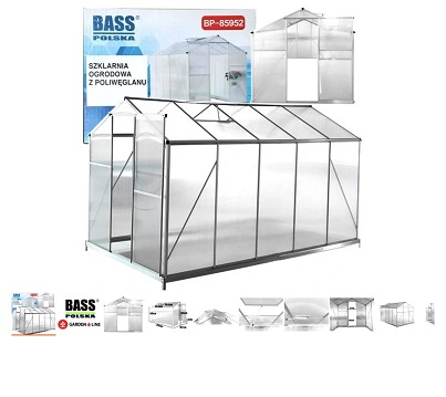 Polycarbonat Glas Gewächshaus 3 x 2 m für 360,03 Euro Erfahrungen