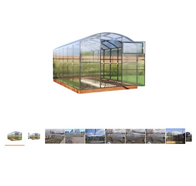 Polycarbonat Glas Pflanzentunnel 4 x 3 m für 754,93 Euro Erfahrungen