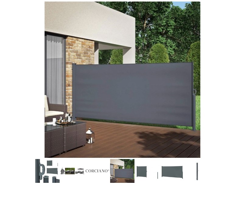 Seitenmarkise aus Polen für Terrasse 350 x 180 cm für 73,60 Euro Erfahrungen