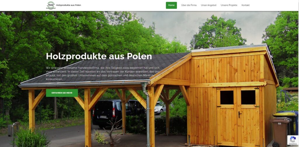 Trak Holzprodukte aus Polen Erfahrungen