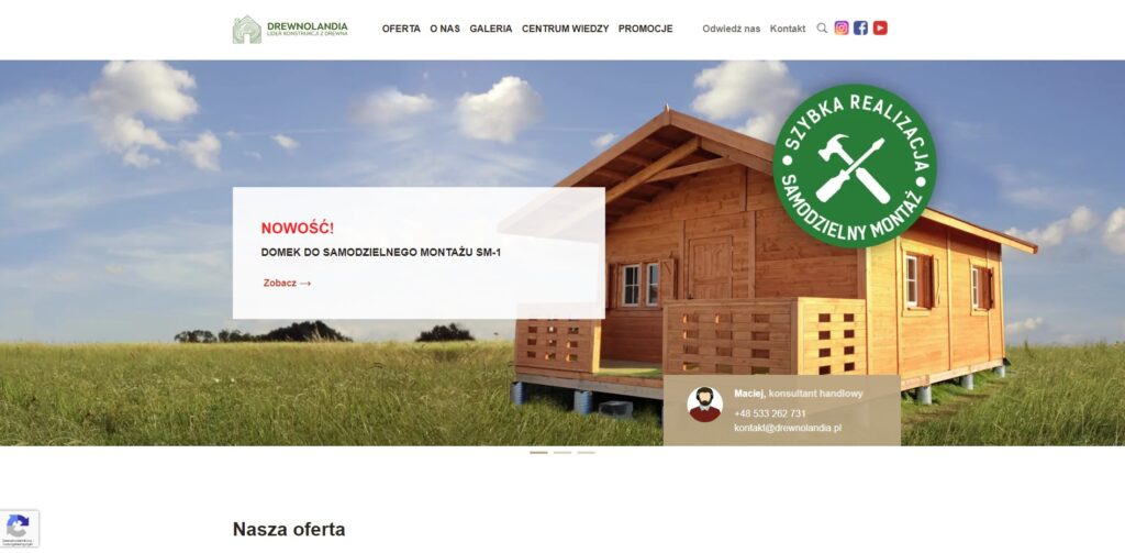 Drewnolandia Holz Gartenhäuser aus Polen Erfahrungen