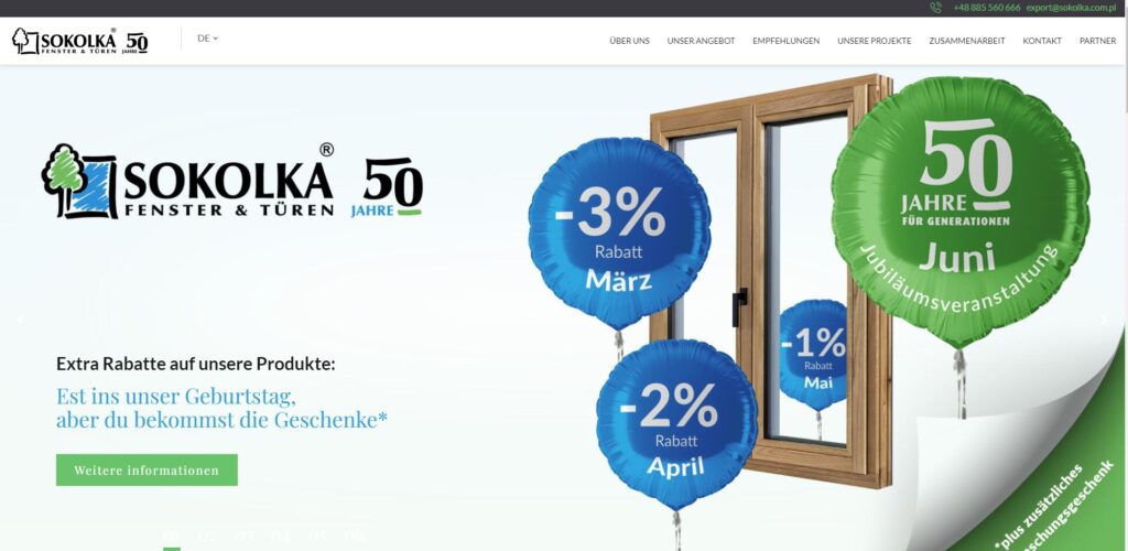 Sokolka Fenster Türen Polen Erfahrungen
